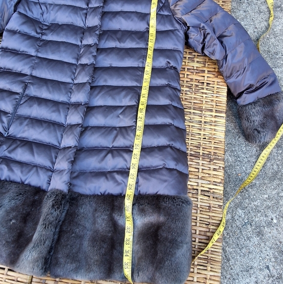 I Madison Down Faux Fur Trim Anorak Puffer Hoodedjacket XL - Picture 14 of 15